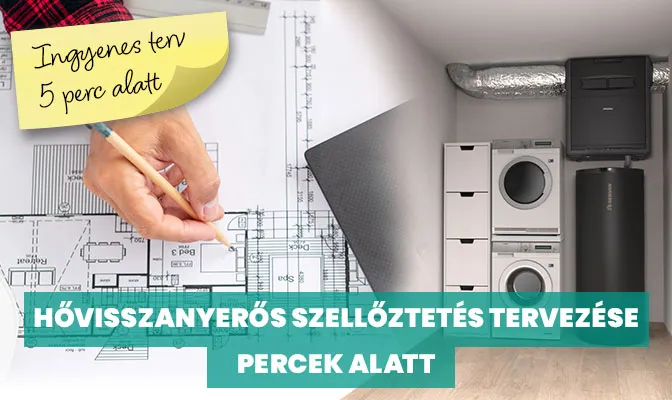 Online szellőztető rendszer tervező