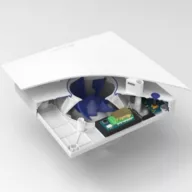   RENSON Waves axiál ventilátor CO2, páratartalom és levegőminőség érzékelővel WIFI mobil applikácóval