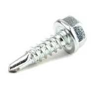   Lemezcsavar hatlap fejű önmetsző 4.2x 13mm horg. 100db/csomag