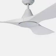   EGLO PORTSEA mennyezeti ventilátoros lámpa műanyag (ABS) matt fehér / akril tejfehér, 1320mm lapátátmérővel - távirányítóval