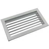 SHN fehér egysoros acél fali rács 200X100mm