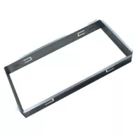 CCN Beépítő keret aprólamellás rácsokhoz 200x100mm
