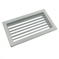 SHN GALVA egysoros acél fali rács natúr 1000x100mm
