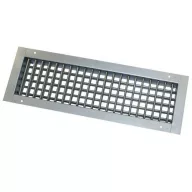 SHVN GALVA kétsoros acél fali rács natúr 500X100mm