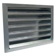BLR-S50 Horganyzott acél esővédő rács 200x200mm
