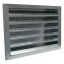 BLR-S50 Horganyzott acél esővédő rács 1000x1000mm