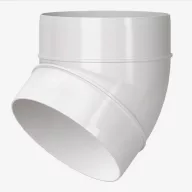 Könyök idom légcsatornához 45 fok, csőátmérő: 100mm