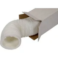 Flexibilis műanyag PVC légcsatorna 100mm 1m