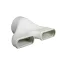 Renson Easyflex vízszintes egyenes dupla átalakító 125mm - 2x 140x64