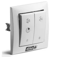   HELIOS DSEL 2 Fordulatszám és Ki/Be Kapcsoló Kétfokozatú Ventilátorokhoz, max. 3A