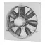 Helios HQD-710/4 EX 3,6 kW robbanásbiztos ipari axiális ventilátor fém kerettel