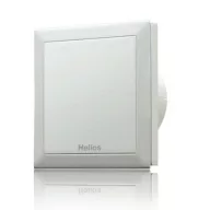  Helios M1/100 Minivent halk fürdőszoba wc ventilátor, fehér előlappal, 100mm csonkkal, visszacsapó szeleppel