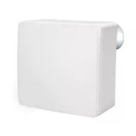   SVN 1-80 A TH centrifugális szellőző ventilátor 63m3/h légszállítással, 80mm hátsó csonkkal, páraérzékelővel, falon kívüli házzal