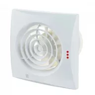 SAF Quiet halk fürdőszoba wc ventilátor, 100mm csonkkal