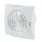 SAF Quiet T halk fürdőszoba wc ventilátor, időzítővel, 125mm csonkkal