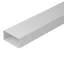 Műanyag lapos légcsatorna 55x110mm - 500mm hosszú