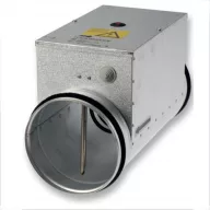   CVA-M Elektromos fűtő kalorifer beépített szabályzó nélkül - 160mm csonkkal, 2400W fűtőteljesítmény, 230V 1F