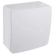   Red-Ring KN2 AP60 centrifugális elszívó ventilátor, falon kívüli házzal, 60m3/h légszállítással, 80mm csonkkal, visszacsapó szeleppel