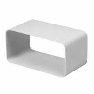 Műanyag idomkapcsoló lapos légcsatornákhoz KSF 55x110mm