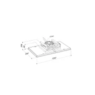   SIRIUS - Páraelszívó SLT-971 LESS BRUSHLESS 120 cm TW Inox