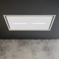   SIRIUS - Páraelszívó SLT-971 EM 120 cm H 160 TW Fehér üveg motor nélkül + ajándék CATA mikro MW-5120 DG
