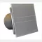 CATA E-GLAS E-100GST fürdőszoba ventilátor ezüst üveg előlappal, időzítővel, 100mm csonkkal