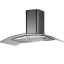 CATA - Páraelszívó C-GLASS 900 LED inox