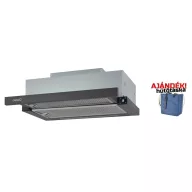   CATA - Páraelszívó TFH-6630/A BK fekete LED brushless + hűtőtáska