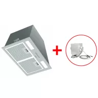   CATA - Páraelszívó GT-PLUS 45 X/M Inox motor nélkül + SEM1T850 külső motor
