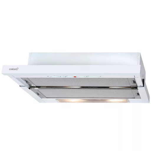 CATA - Páraelszívó TF-5260 WH/L fehér (2 motoros) + FA125/3 bekötő szett - 3. kép