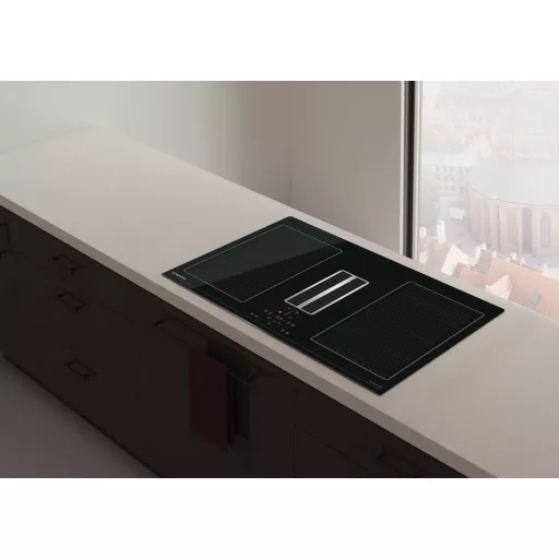 NODOR - NorCoock IS-N7220 BK indukciós főzőlap beépített elszívóval + plazma filter QUADRO 800 R - 5. kép