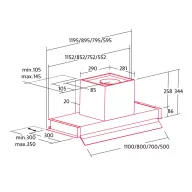  NODOR - Páraelszívó Norbreeze CROWN 80 NO DRIP SS inox + Mikro MW-5120
