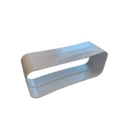   AIRA - Légtechnikai elem lapos csatorna toldó Quadro sorozathoz 227x92 mm