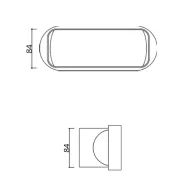 AIRA - Légtechnikai elem adapter Quadro sorozathoz
