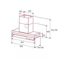 NODOR - Páraelszívó NorBreeze BISE 900 SS inox