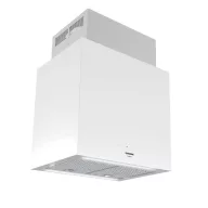   NODOR - Páraelszívó NorBreeze ISLA CUBE GLASS ECO 60 WH/A fehér Hob to Hood