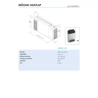 AIRA - Plazma szűrő páraelszívókhoz QUADRO L 950 R