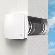   HOLTOP/AIRWOODS AV-TTW6-W egyhelyiséges hővisszanyerős szellőztető (2 db) automata zsaluval, WiFi csatlakozással