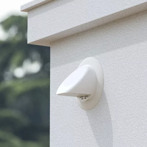 HOLTOP/AIRWOODS AV-TTW6-W egyhelyiséges hővisszanyerős szellőztető (2 db) automata zsaluval, WiFi csatlakozással