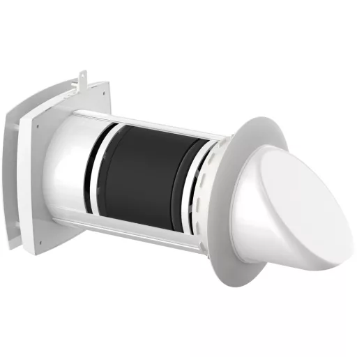 HOLTOP/AIRWOODS AV-TTW6-W egyhelyiséges hővisszanyerős szellőztető (2 db) automata zsaluval, WiFi csatlakozással