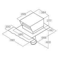   ELICA - Páraelszívó külső motor GME KIT0147882 (tetőre)