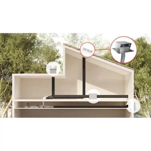 ELICA - Páraelszívó külső motor GME KIT0147882 (tetőre) - 3. kép