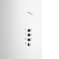 ELICA - Páraelszívó TUBE PRO WH MAT/A/43 + Mikro MW-5120B