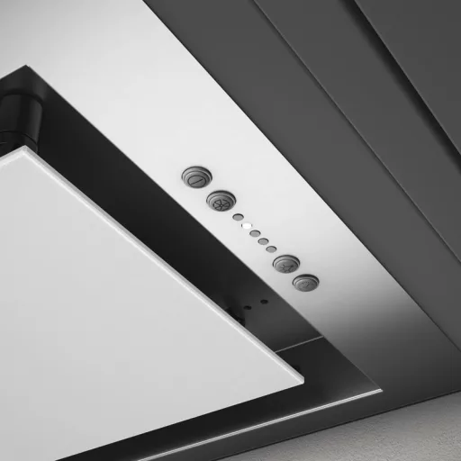 ELICA - Páraelszívó HIDDEN 2.0 IXGL/A/72 inox (üveg) - 3. kép