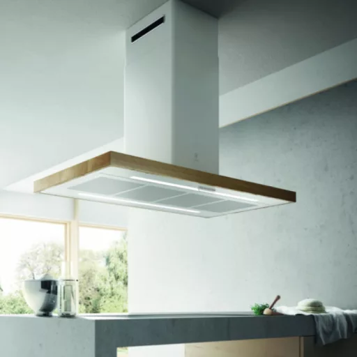 ELICA - Páraelszívó BIO ISLAND WH/A/120 ROVERE alu zsírfilter - 4. kép