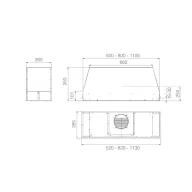 ELICA - Páraelszívó CT35 PRO IX/A/120 inox