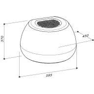 SIRIUS - Páraelszívó SLT-106 LINK TW fekete