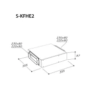   SIRIUS - Páraelszívó regeneráható aktívszén szűrőkészlet, SKFHE2