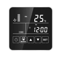   HOLTOP Eco-Smart Pro Plus XHBQ-D2.5 DMTHC központi hővisszanyerős szellőztető entalpia hőcserélővel, LCD kijelzős vezérléssel, WiFi-vel