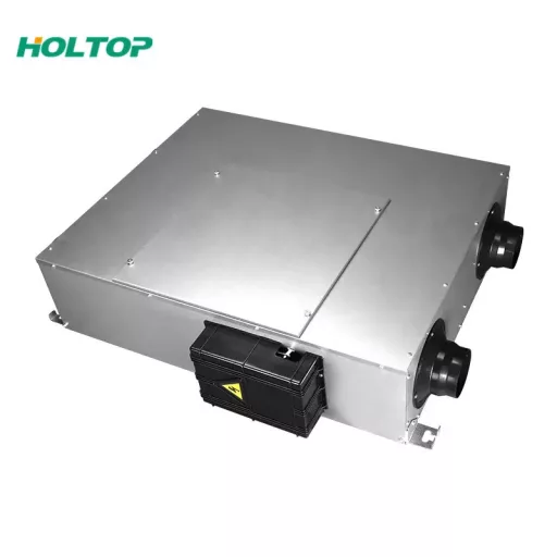 HOLTOP Eco-Smart Pro Plus XHBQ-D2.5 DMTHC központi hővisszanyerős szellőztető entalpia hőcserélővel, LCD kijelzős vezérléssel, WiFi-vel